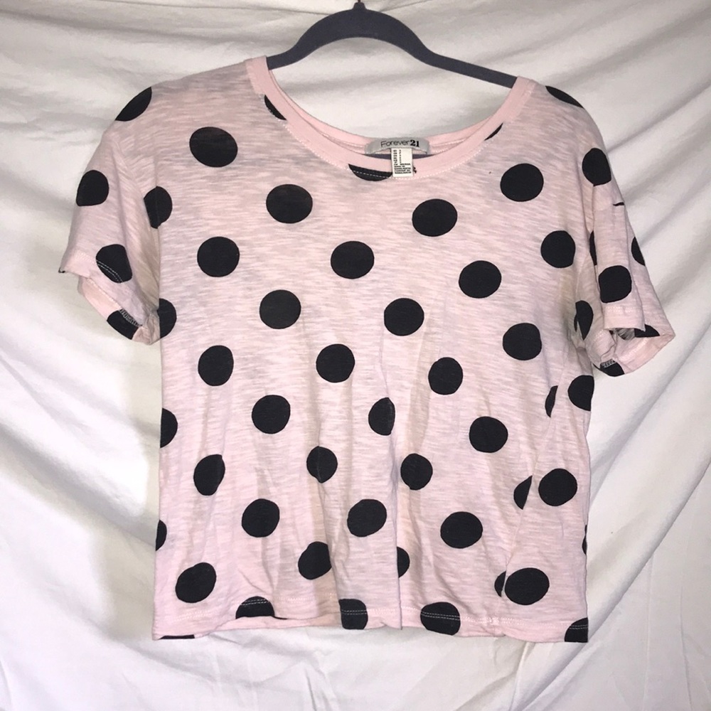 Forever 21 Pink crop top